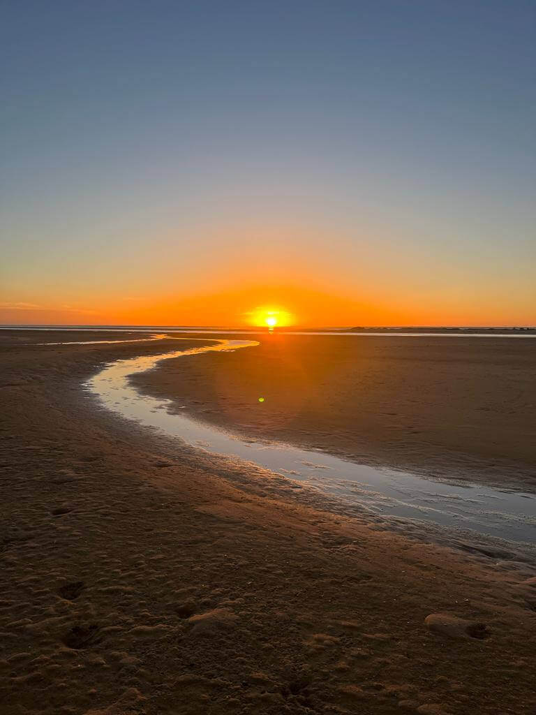 Vue sur la lagune pour savoir ou sejourner a dakhla durant un stage de glisse
